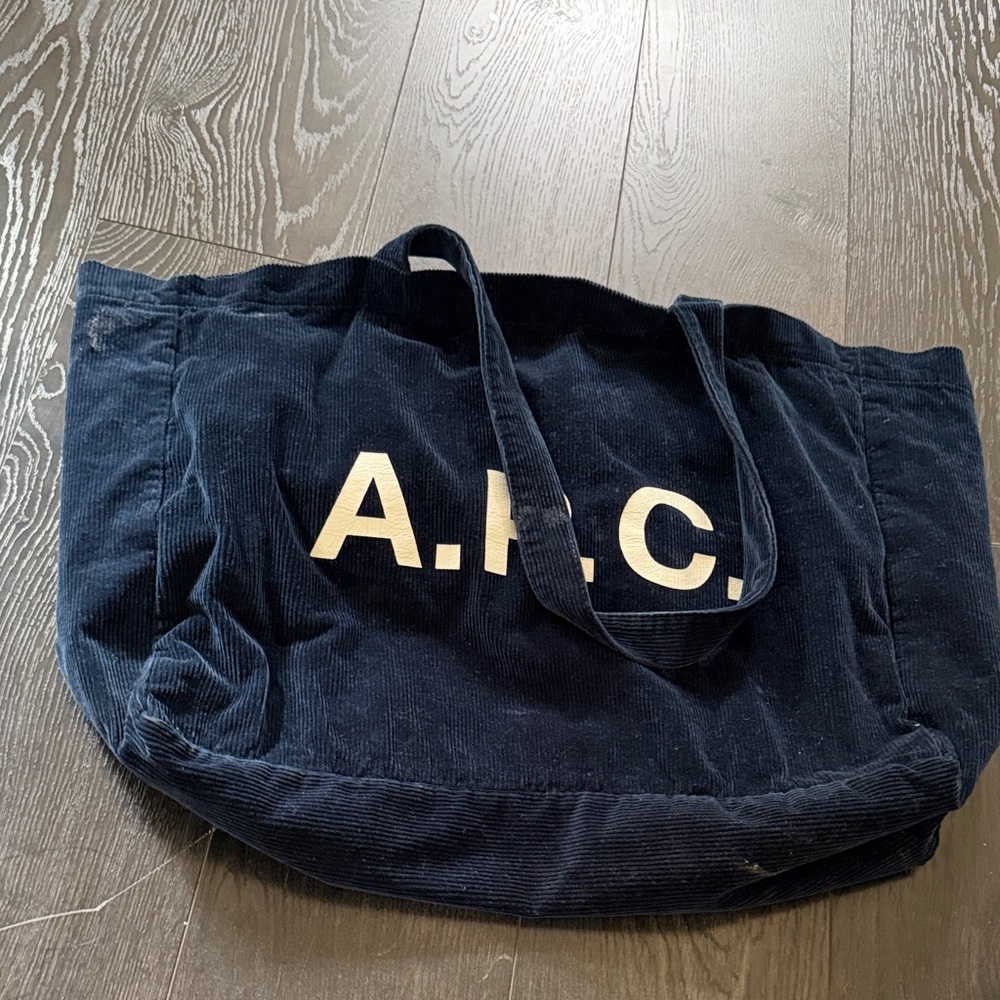 Apc tote Dark Blue Corduroy